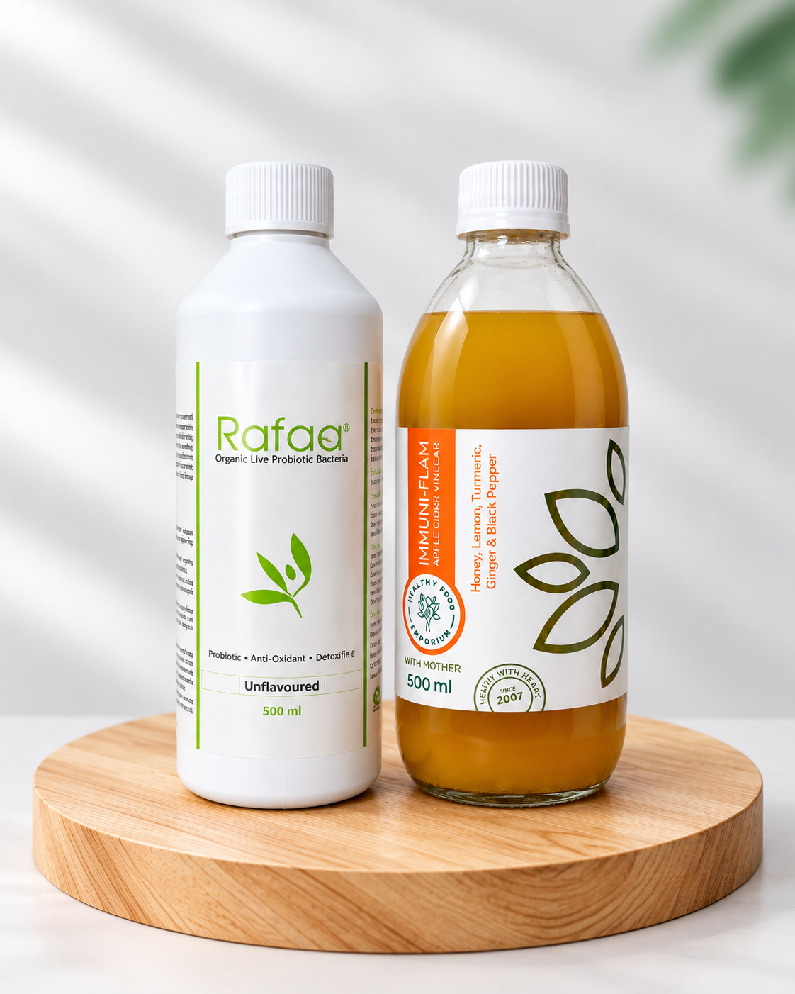 The Live Liquid Probiotic & Immunity Duo 500ml
