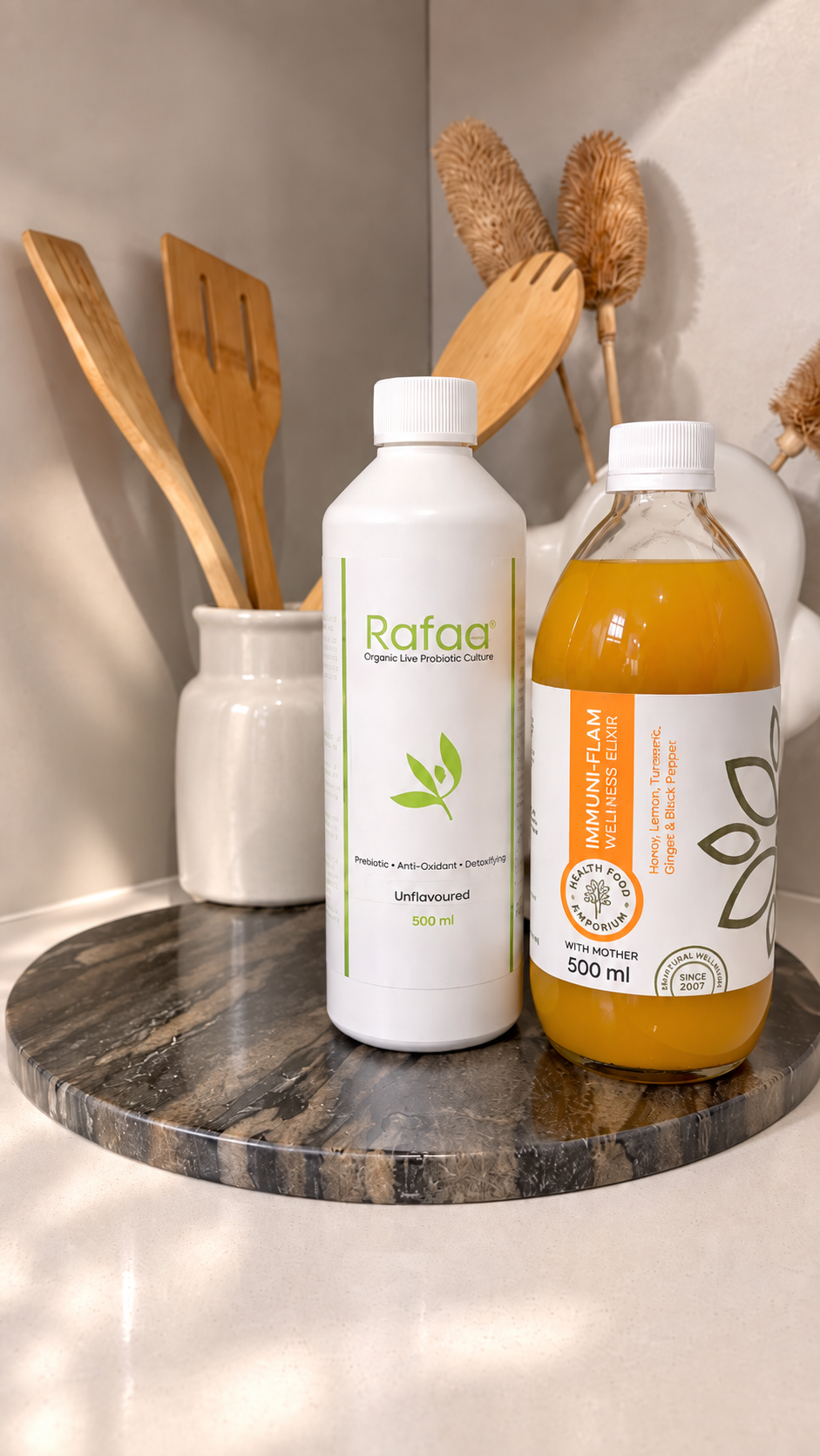 The Live Liquid Probiotic & Immunity Duo 500ml